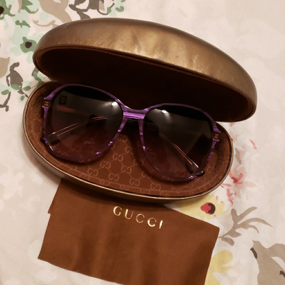 Authentic Gucci Sunglasses - Havanna